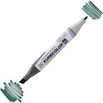 Zig Kurecolor Twin S Marker KC3000 Çift Uçlu gr afik Markörü No : 539 Marine Green