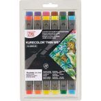 Zig Kurecolor Twin Ws Basic Colors 12'li Marker Seti