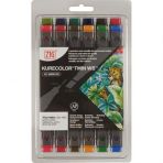 Zig Kurecolor Twin Ws Deep Colors 12'li Marker Seti