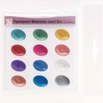 Zig Pearlescent Watercolor Jewel Box Sedefli 12 Renk Sulu Boya