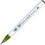Zig RB-6000AT 043 Clean Color Real Brush Olive Green Fırça Uçlu Kalem