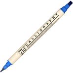 Zig Scroll Brush 032 Blue Jay Kaligrafi Kalemi