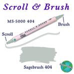 Zig Scroll Brush 404 Sagebrush Kaligrafi Kalemi