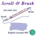 Zig Scroll Brush 803 English Lavender Kaligrafi Kalemi