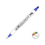 Zig TC-6100-032 Clean Color Dot Mavi Çift Taraflı Kalem