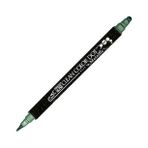 Zig TC-8100 Clean Color Dot 121 Çift Taraflı Metalik Yeşil Kalem
