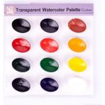 Zig Transparent Watercolor Palette 12 Renk Sulu Boya