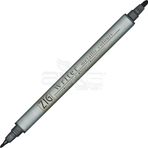 Zig Writer Metallic Colours Çift Uçlu 127 Black Marker Kalem