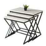 Zigon Sehpa Capri Boyalı Marmo