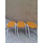 Zigon Sehpa Tepsi Bşk 90573 Hardal Tabla Beyaz Ayak Lake Boyalı El Yapım