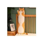 Zigver Kawaii Sevimli Yumuşak Uzun Kedi Yastık Peluş Doğum Günü Hediyesi 70 CM
