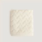Zigzag%100 Pamuk El Havlusu 30x40 cm Ekru