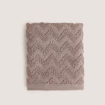 Zigzag%100 Pamuk El Havlusu 30x40 cm Lila