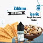 Zıkkım Mix Aroma Karışık Kuruyemiş Kraker Gıda Aroması 10 ml