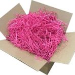 Zikzak Kırpık Kağıt Dolgu Malzemesi - Fuşya Pembe - 250Gr.