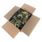 Zikzak Kırpık Kağıt Dolgu Malzemesi -Sarı Lacivert - 1Kg.