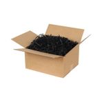 Zikzak Kırpık Kağıt Dolgu Malzemesi - Siyah - 1 Kg.