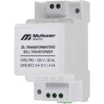 Zil Trafosu 4-8-12 Watt 12 Volt Raylı Trafo Mutlusan - Beyaz