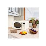 Zilan Zln1245 | Retro Mikrodalga Fırın | 700w | 20l | 6 Kademeli | Buz Çözme | Otomatik Pişirme