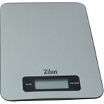 Zilan ZLN9099 Inox Dijital Mutfak Tartısı | 5 kg | Hassas Ölçüm | Otomatik Kapanma | Pil Dahil - Gri