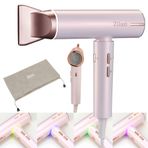 Zilan ZLN9181 ATHENA PRO İyonizerli Saç Kurutma Fön Makinesi – 1800W Güç, 3 Isı ve 3 Hız Ayarı, BLDC motor 110.000 devir/dakika, iyon saç kurutma, özel ve kuaför için, IQ teknolojisi