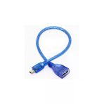 Zilevo 5 Pin Mini Usb Erkek - Usb Dişi Kablo 20Cm