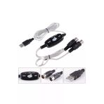 Zilevo Usb Midi Kablo Org Adaptör Keyboard Adapter 2M