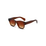Zileya Kahverengi Vintage & Retro Unisex Güneş Gözlüğü
