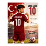 ZİLONG ARDA GÜLER 2026 Dünya Kupası Türkiye Milli Takım Çocuk Forması 4 PARÇA FORMA ŞORT ÇORAP BİLEKLİK
