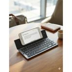 Zilvana Brivona Katlanabilir Bluetooth Klavye Telefon/tablet Standlı Taşınabilir - Gri