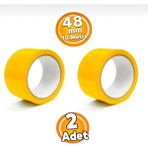 Zimak Çok Amaçlı Tamir Takviye Bandı 48 mm x 10 Metre Sarı Renk (2 Adet)