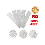 Zımba Teli F30 Sanayi Tipi 30 Mm Makina Çivi Çivisi Süpürgelik Parke Ahşap Mdf Tel 5000 Adet