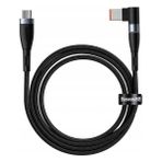 Zinc Manyetik Type-C To Dc Square Portu Laptop Şarj Kablosu 100W 2M-(5775)