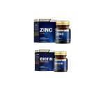 Zinc Sulphate 15 Mg 100 Tablet + Biotin 5000 Mcg 30 Tablet
