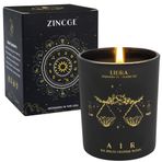 ZINCGE Erkekler Kadınlar için Koç Hediyeleri, Erkekler için Koç Mum, Siyah Mum Astroloji Hediyeleri Kristal Mumlar, Kadınlar için Mart Nisan Doğum Günü Hediyeleri, Erkekler için Kokulu Mumlar, Ev Kokulu Soya