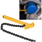 Zincir Anahtarı Ayarlanabilir Filtresi Sökme Anahtarı 12” | 460 Mm Ağır Hizmet Zincirli Boru Anahtarı | & Yakıt Filtresi Sökücü | Otomobil, Dizel Motor, Tesisat Mekanik Uyumlu