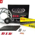 ZİNCİR DİŞLİ SETİ HONDA CBF 1000 (1000 cc) (2006-2010) / HONDA / CBF 1000 / 1000cc / ZİNCİR: DID-530VX3 (Çelik)-120 / Ö