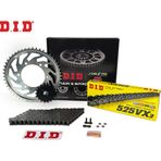 Zincir Dişli Seti Suzukı Gsf Bandıt S 650Cc Zincir: Dıd-525Vx3 Çelik-118 Ön-Arka Dişli: Sunstar 15T-48T 2007-2014