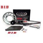 ZİNCİR DİŞLİ SETİ SUZUKI GSX-R (600 cc) (2001-2005) / SUZUKI / GSX-R 600 / 600cc / ZİNCİR: DID-525ZVM-X (Çelik)-110 / Ö