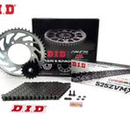 ZİNCİR DİŞLİ SETİ SUZUKI GSX-R (750 cc) (2004-2005) / SUZUKI / GSX-R 750 / 750cc / ZİNCİR: DID-525ZVM-X (Çelik)-110 / Ö
