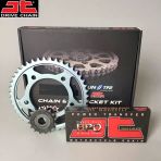 Zincir Dişli Seti Yamaha Wr R / X (125 Cc) (2009-2015) / Yamaha / Wr R / X / 125Cc / Zincir: Jt-428Orıng (Gold)-134 / Ön Dişli: Jt (14T) / Arka Dişli: Sunstar (53T) / 2009-2010-2011-2012-2013-2014-2