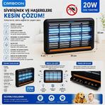 Zincirli 20W Elektrikli Sinek Öldürücü – Etkili Koruma, Sessiz Ve Hijyenik Sivrisinek Haşere Kovucu