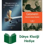 Zinde Yayıncılık Namlunun Ucundaki Şiir + Geometri + Dünya Klasiği Hediye - Hayır