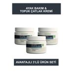 Zinderm Ayak ve Topuk Çatlak Bakım Kremi 125ML x 3