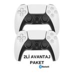 Zineets 2Lİ Paket T28 Bluetooth Oyun Kolu Ps4 Ps5 Ve Pc Uyumlu Wireless Kablosuz Oyun Kolu Joystick