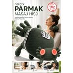 Zineets Parmakla Yoğuran El Hissi Sunan Isıtmalı Masaj Aleti (Taşınabilir,Şarjlı) | Boyun,Sırt,Omuz,Bacak