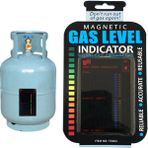 Zining Shop 1 Adet Tarzı Propan Bütan Lpg Yakıt Gaz Tankı Seviye Göstergesi Manyetik Ölçer Karavan Şişe Sıcaklık Ölçüm Çubuğu Gaz Testi Etiket Aracı (Yurt Dışından) - Renkli