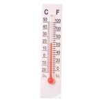 Zining Shop 10.5CMX2CM Stili Yeni Tasarım Minyatür Kağıt Karton Termometre Kapalı Açık Bahçe Ev Garaj Ofis Odası Sıcaklık Ölçüm Aracı (Yurt Dışından)