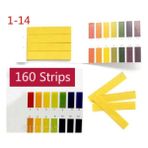 Zining Shop 160 Şeritler Şeritler Ph Test Şeridi Akvaryum Gölet Su Testi Ph Turnusol Kağıdı Tam Aralıklı Alkali Asit Kağıt Turnusol Testi (Yurt Dışından) - Renkli