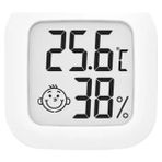 Zining Shop Bir Stil Mini Dijital Termometre Higrometre Kapalı Oda Sıcaklığı Nem Ölçer Ortam Termometresi Ev Dijital Termometre (Yurt Dışından) - Renkli
